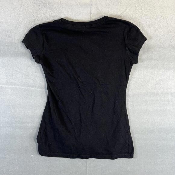 Y2K Bob Marley Portrait Baby Doll T Shirt Womens Medium Black Rasta Reggae - Picture 3 of 5